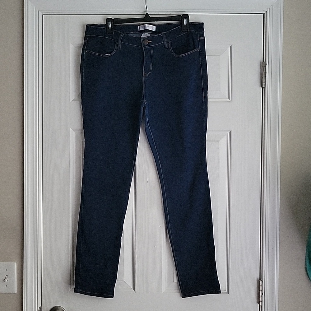 No Boundaries Women's Dark Wash Skinny Jeans